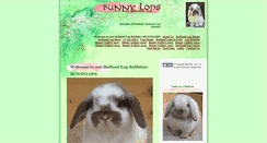 Desktop Screenshot of bunnylops.com